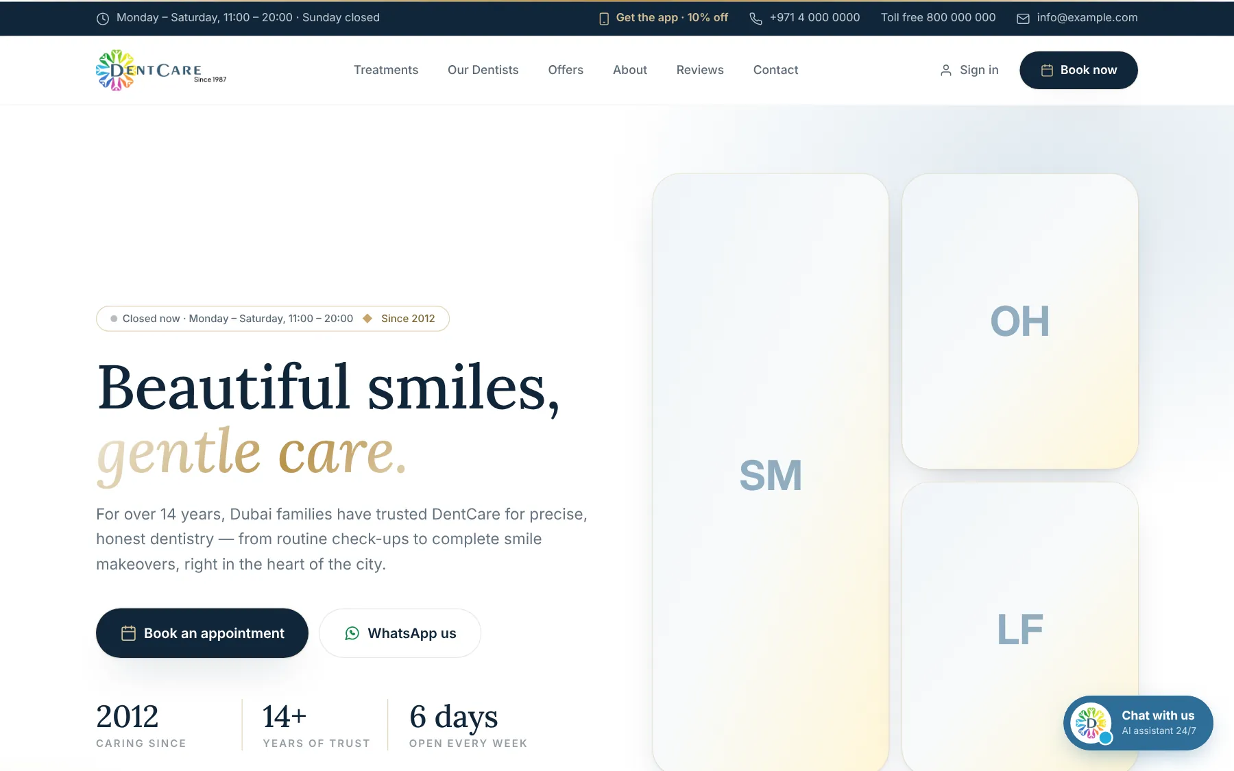 DentCare Suite — Home