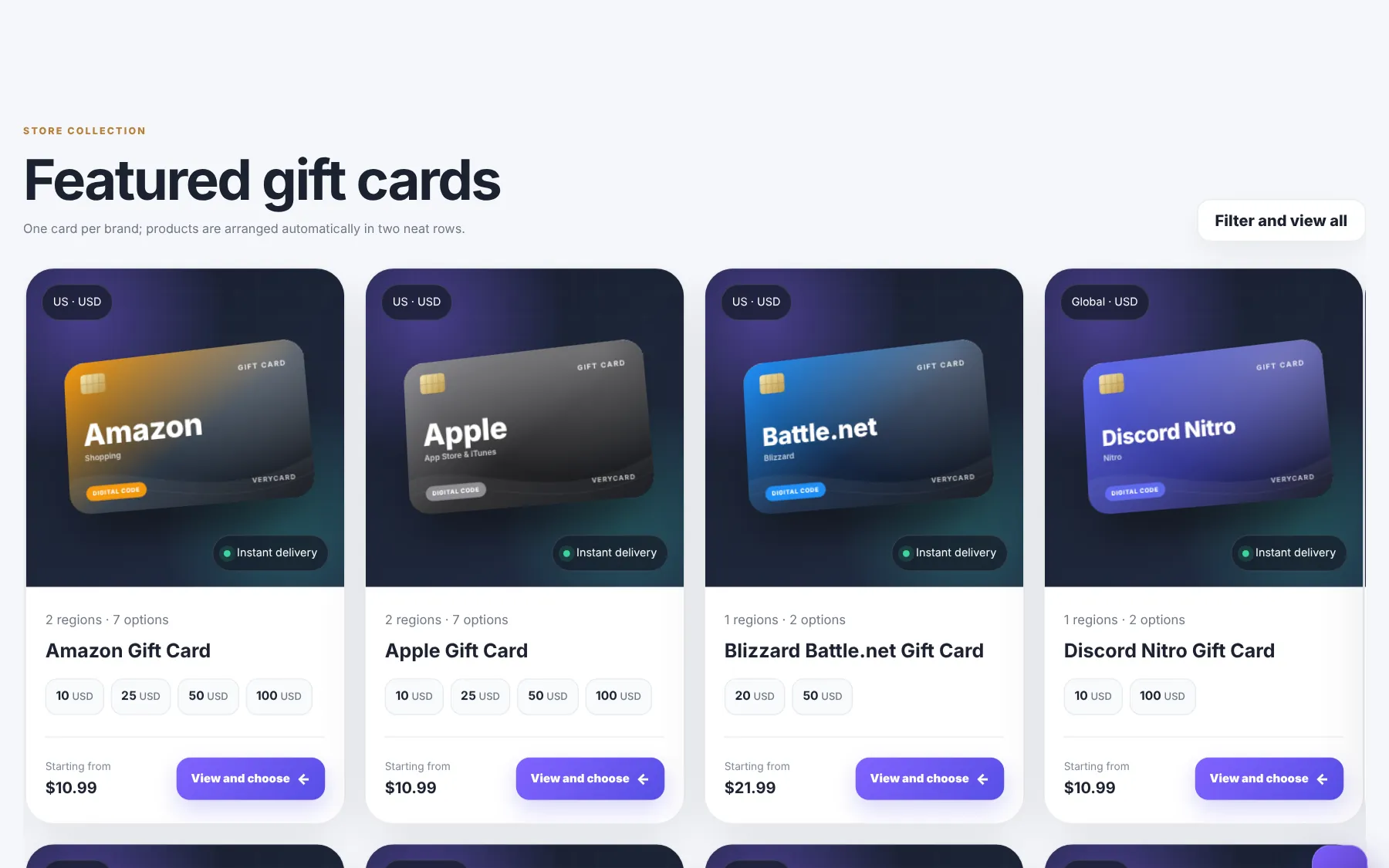 VeryCard — Featured